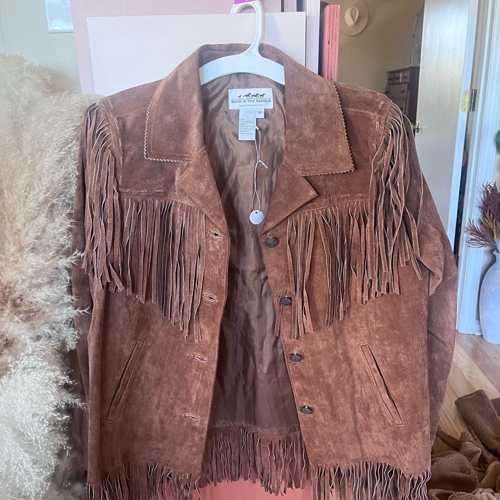 Back in the saddle leather jacket